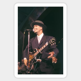 Scotty Morris Big Bad Voodoo Daddy Photograph Sticker